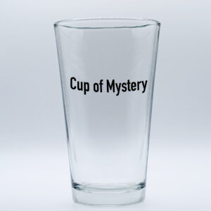"Cup of Mystery" Funny/Gag Joke Table-Glass Gift