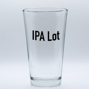 "IPA Lot" Funny/Gag Joke Table-Glass Gift